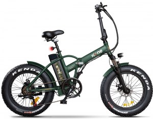 ICON.E E-ROAD MARINES GREEN DRIMALASBIKES